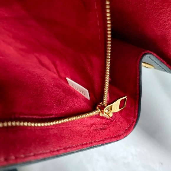 Louis Vuitton Cluny BB Monogram with Red Leather - Picture 9 of 12